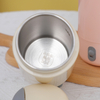 BJ-728 便携式开水器 10 盎司旅行电热水壶不锈钢杯