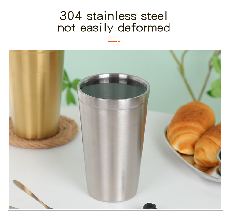 不锈钢防碎杯