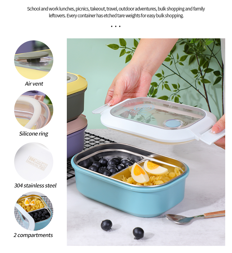 不锈钢便当盒应用