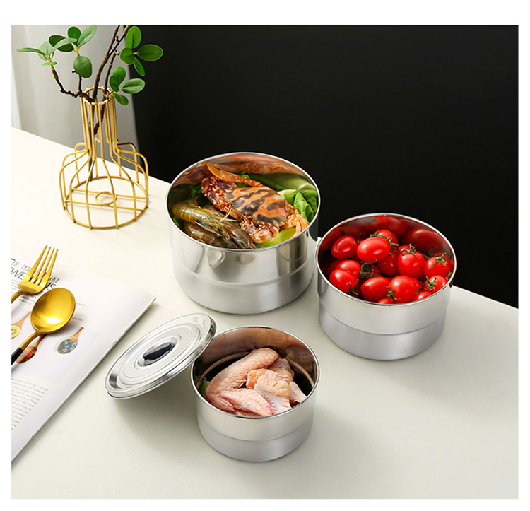 不锈钢食品容器应用