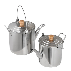 BJ-248 304不锈钢可悬挂篝火烹饪设备水壶