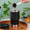 BJ-832 10 盎司不锈钢真空隔热咖啡杯带防溅盖水瓶