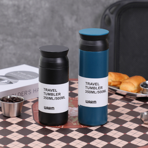 2 合 1 广口水瓶，带可拆卸平盖和滑盖