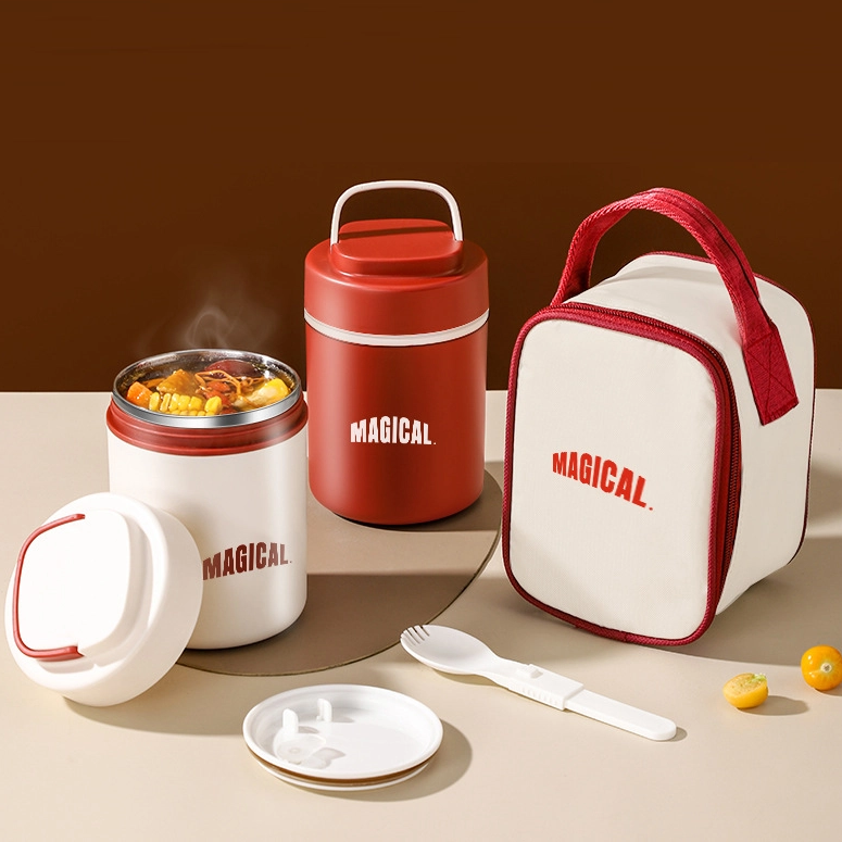 BJ-763 食物罐 - 500ml 真空隔热不锈钢午餐保温瓶